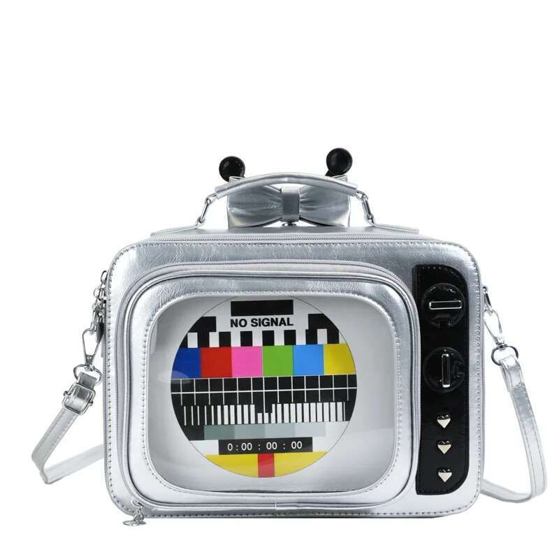 Women shoulder bag funny TV shape crossbody bag casual double shoulder message bag girls flap bag
Women shoulder bag funny TV shape crossbody bag casual double shoulder message bag girls flap bag