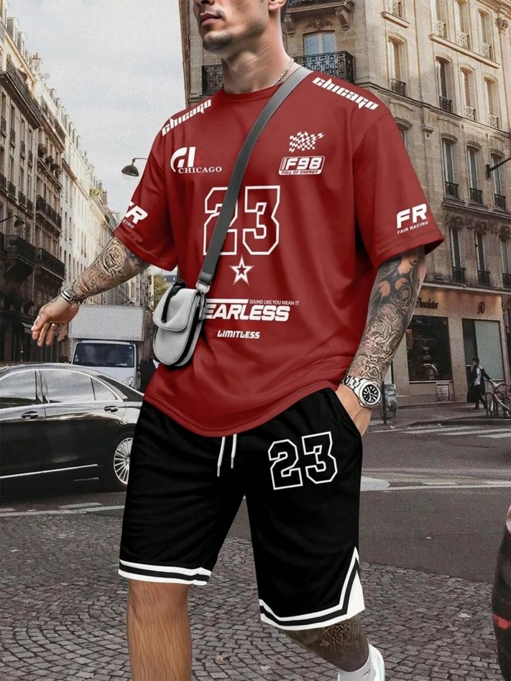 Hot selling summer comfortable men s breathable round neck T-shirt shorts 6XL
Hot selling summer comfortable men s breathable round neck T-shirt shorts 6XL