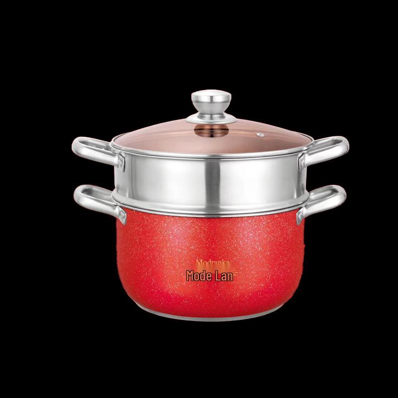 Mod Lander Double-Layer Steamer Pot
Mod Lander Double-Layer Steamer Pot