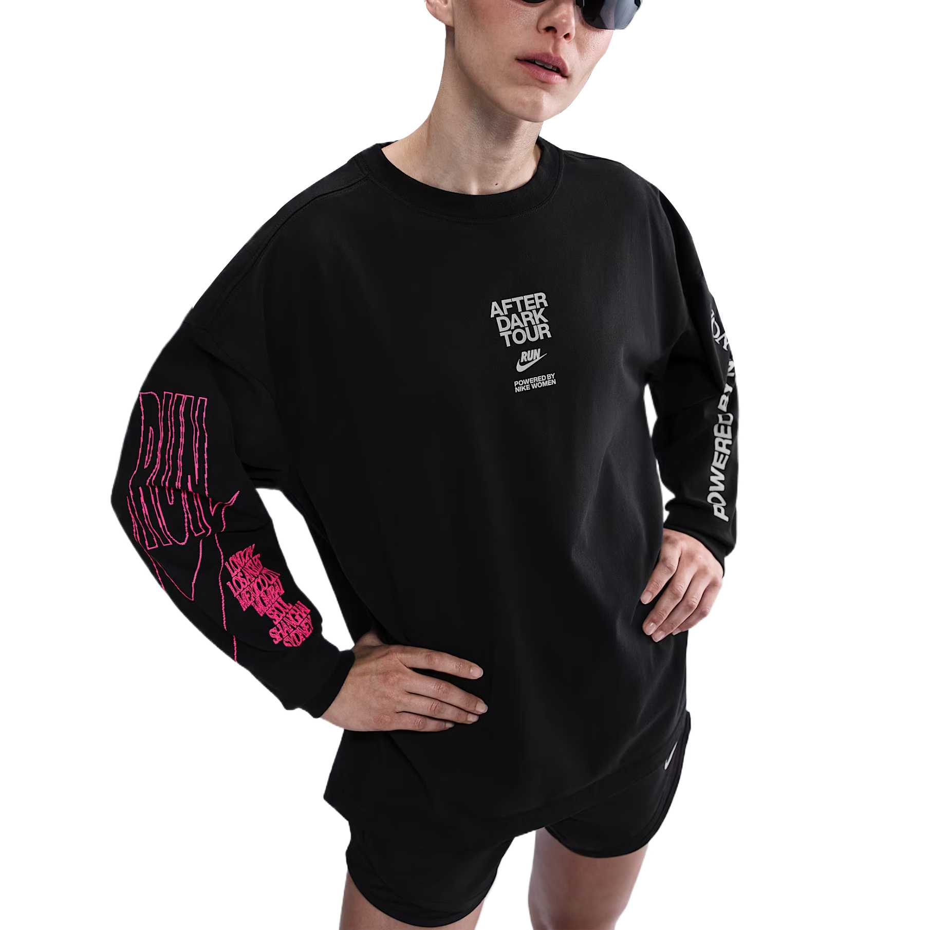Nike Swoosh Женская футболка серии Competition Универсальная удобная с длинным рукавом и приспущенным плечом Женские топы Черный IF4062-010 XS
Nike Swoosh Женская футболка серии Competition Универсальная удобная с длинным рукавом и приспущенным плечом Женские топы Черный IF4062-010 XS