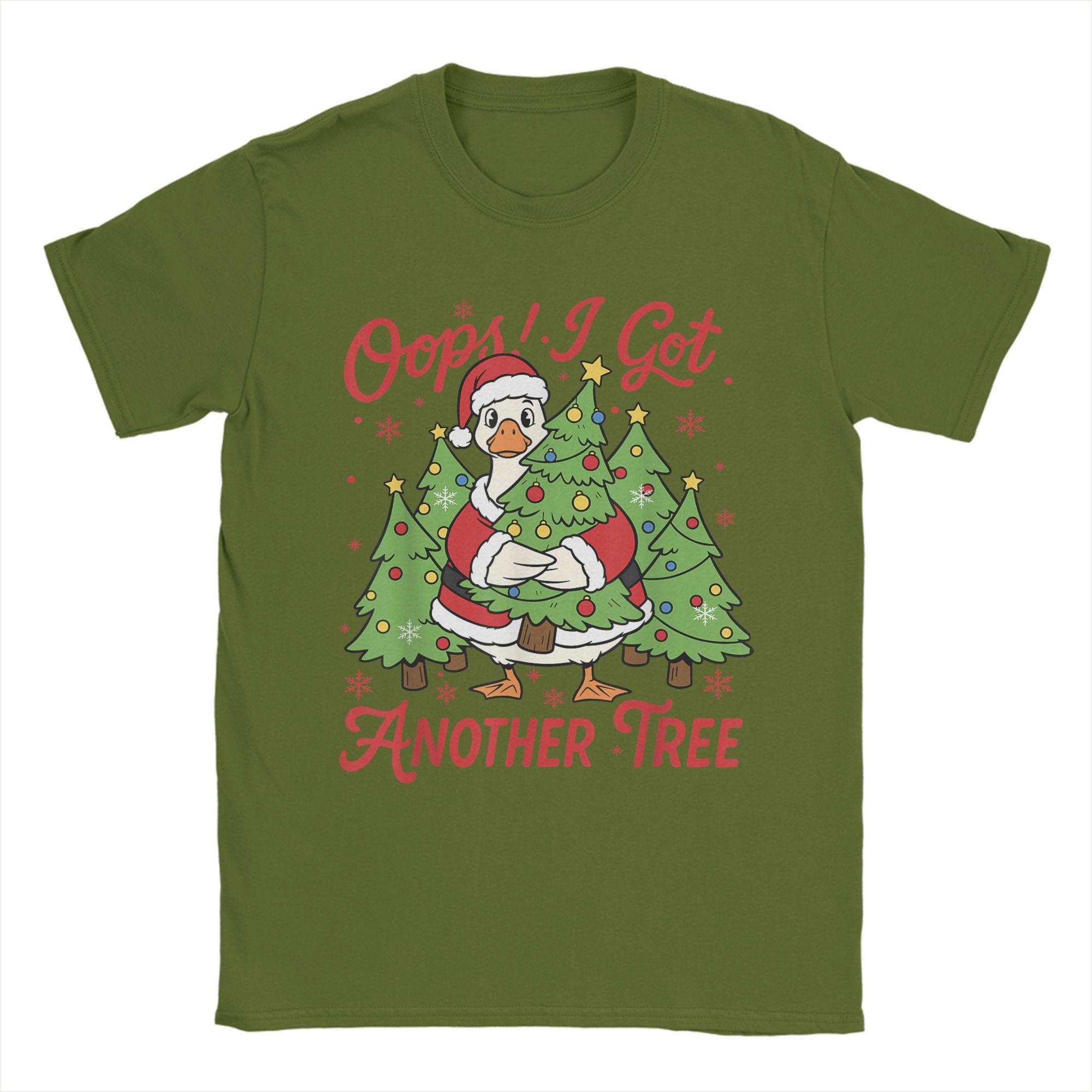 Novelty Oops I Got Another Tree Funny Goose Christmas T-Shirts Men Crewneck Cotton T Shirt Short Sleeve Tees Graphic Clothes 4XL
Novelty Oops I Got Another Tree Funny Goose Christmas T-Shirts Men Crewneck Cotton T Shirt Short Sleeve Tees Graphic Clothes 4XL