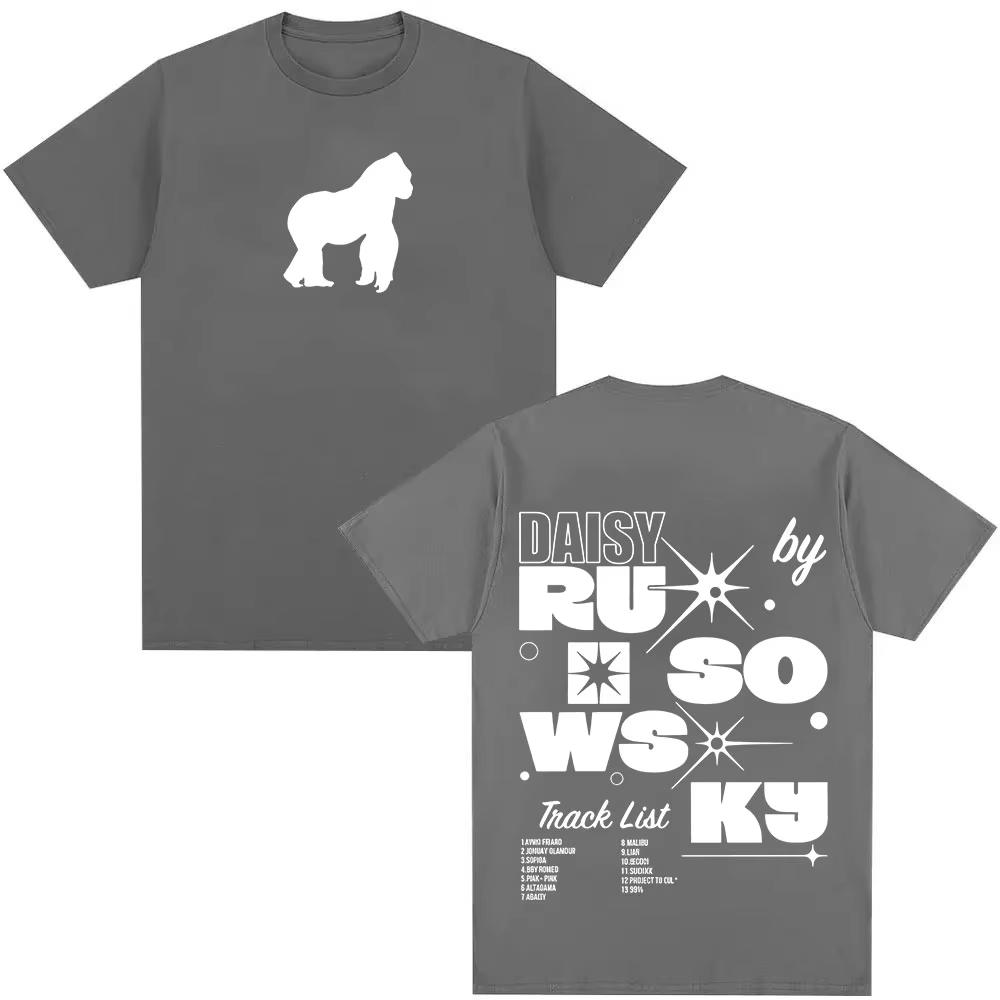 Rapper Rusowsky Madrid Daisy Tour 2026 Album Tshirt Unisex Hiphop Fashion Pop Music Summer Print 100 Pure Cotton Tshirt 4XL
Rapper Rusowsky Madrid Daisy Tour 2026 Album Tshirt Unisex Hiphop Fashion Pop Music Summer Print 100 Pure Cotton Tshirt 4XL