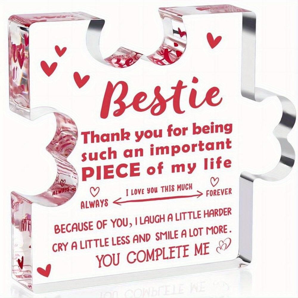 Bestie Celebration Plaque - Versatile Friendship Gift for Cherished Moments чистый
Bestie Celebration Plaque - Versatile Friendship Gift for Cherished Moments чистый