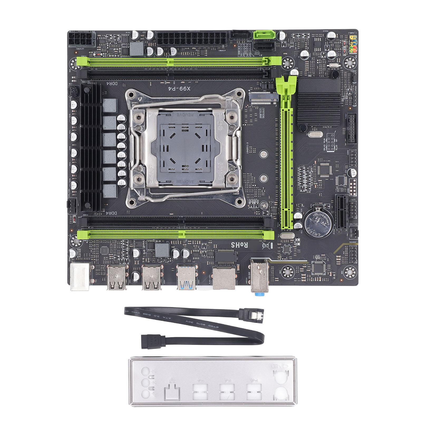 X99 P4 Материнська плата комп’ютера LGA2011 CPU 4 DDR4 USB3.0 SATA PCIE M.2 Комп’ютерна материнська плата Ігри
X99 P4 Материнська плата комп’ютера LGA2011 CPU 4 DDR4 USB3.0 SATA PCIE M.2 Комп’ютерна материнська плата Ігри