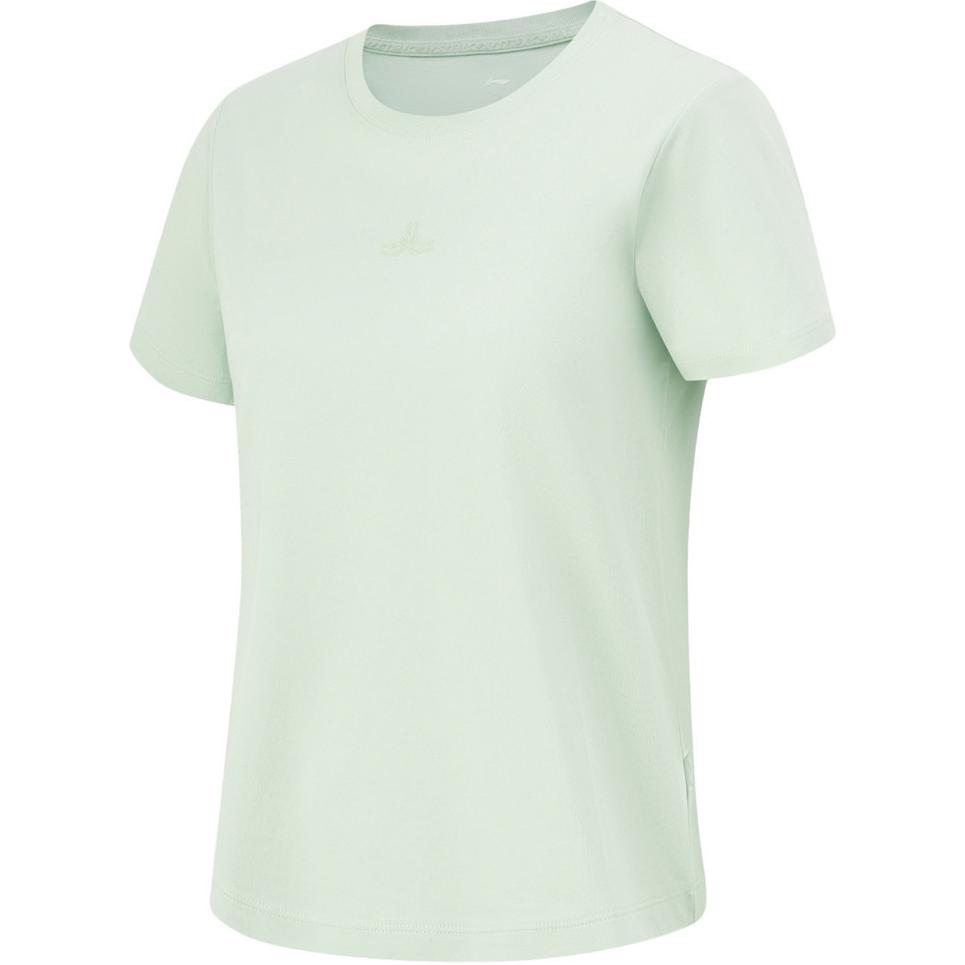 Li-Ning Fitness Series Simple Solid Color Round Neck Pullover Short Sleeve T-Shirt Women Tops Ice-Green ATSU490-6 S
Li-Ning Fitness Series Simple Solid Color Round Neck Pullover Short Sleeve T-Shirt Women Tops Ice-Green ATSU490-6 S