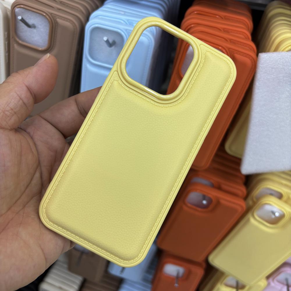 Soft TPU Leather-Feel Phone Case for iPhone 11 to 17 Pro Max 16 Plus жовтий
Soft TPU Leather-Feel Phone Case for iPhone 11 to 17 Pro Max 16 Plus жовтий