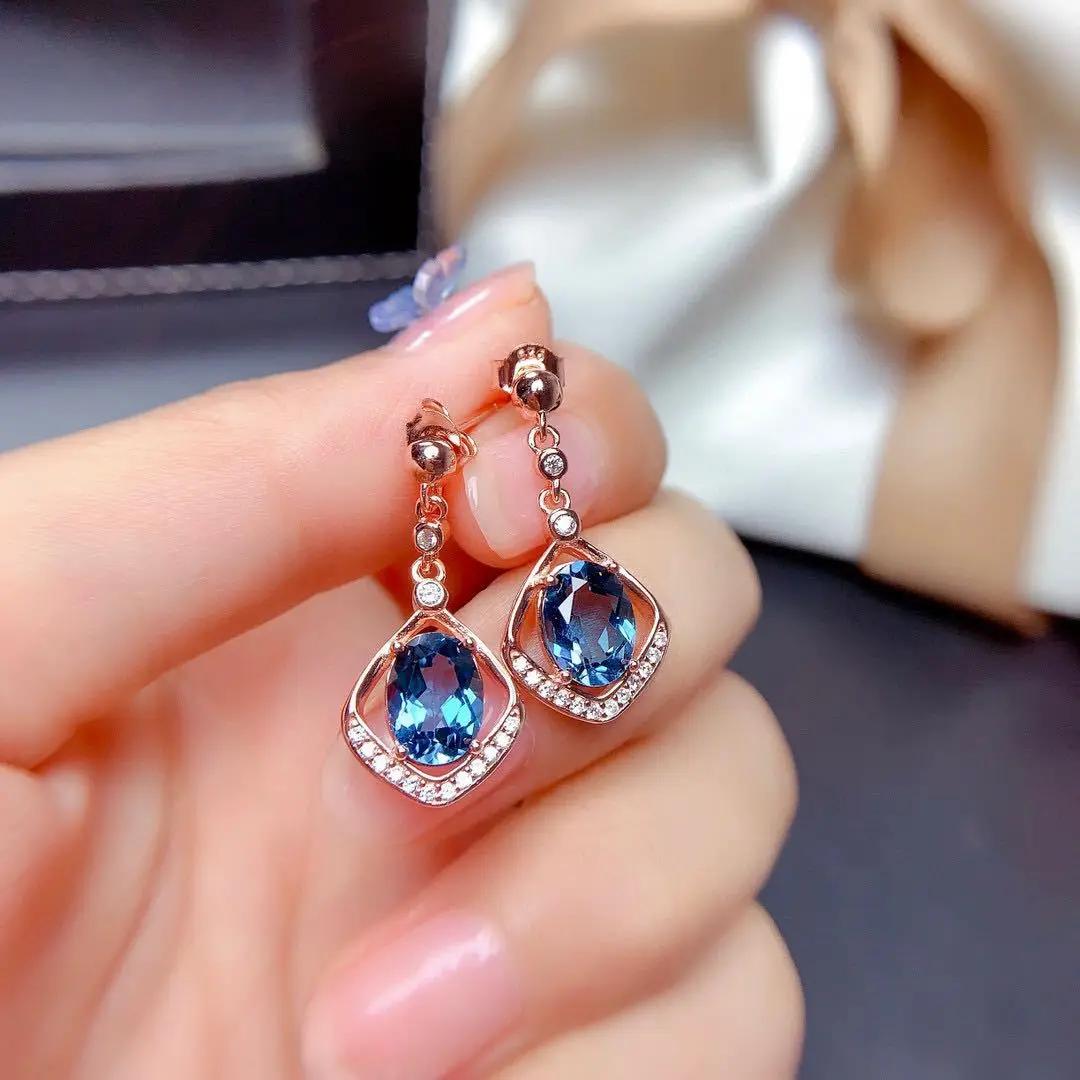 Серьги из розового золота 14 карат, натуральные сапфировые украшения для женщин, изящные серьги-подвески в стиле панк с геометрическим узором в виде бабочки
Серьги из розового золота 14 карат, натуральные сапфировые украшения для женщин, изящные серьги-подвески в стиле панк с геометрическим узором в виде бабочки