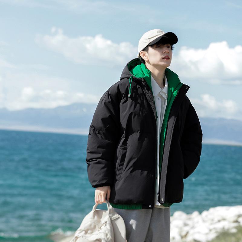 Autumn and Winter Thickened Long Sleeved Warm Hooded Cotton Clothes for Men Simple Solid Color Fashion Brand Cotton Clothes for Couples 3XL
Autumn and Winter Thickened Long Sleeved Warm Hooded Cotton Clothes for Men Simple Solid Color Fashion Brand Cotton Clothes for Couples 3XL