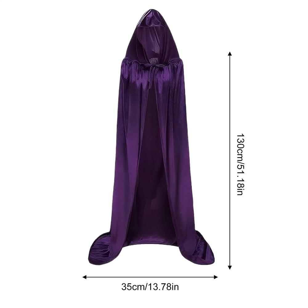 Cloak with Hood Long Cloak with Hood Halloween Costume with Waist Chain Retro Pendant Black Masque for Family Gathering Stage фиолетовый
Cloak with Hood Long Cloak with Hood Halloween Costume with Waist Chain Retro Pendant Black Masque for Family Gathering Stage фиолетовый