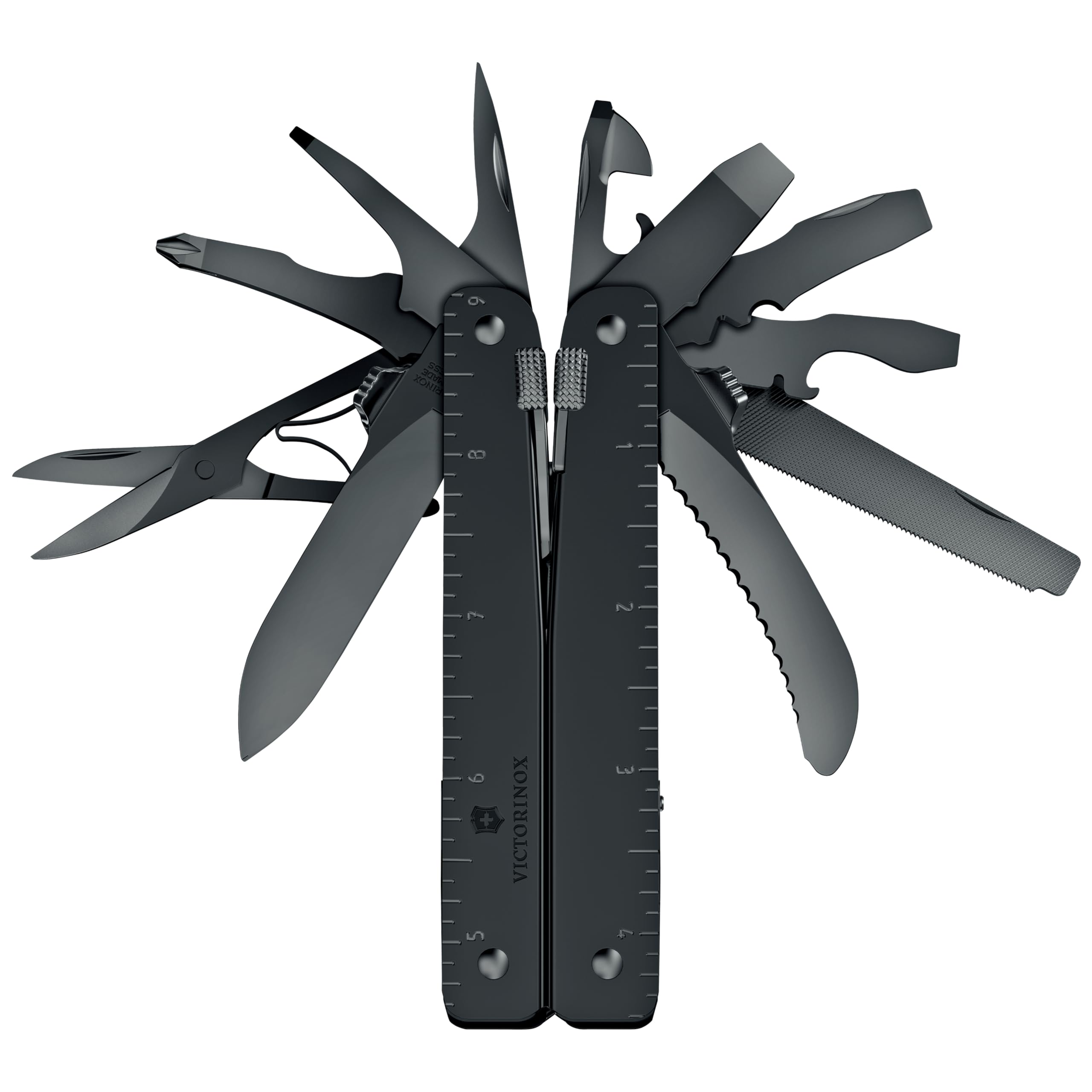 VICTORINOX Swiss Tool MXBS Black Swiss Army Knife with Nylon Case, Multi-Function Knife, DIY Pliers, Swiss-Made Multi-Tool with 26 Locking Functions,
VICTORINOX Swiss Tool MXBS Black Swiss Army Knife with Nylon Case, Multi-Function Knife, DIY Pliers, Swiss-Made Multi-Tool with 26 Locking Functions,