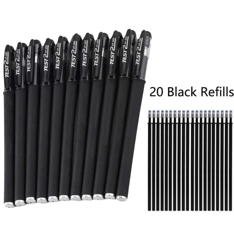 30pcs Ballpoint Pen Set, 10 Pens with 20 Refills, 0.5mm Fine Point, Quick-Drying Gel Ink Pens, Ideal for Office and School Use
30pcs Ballpoint Pen Set, 10 Pens with 20 Refills, 0.5mm Fine Point, Quick-Drying Gel Ink Pens, Ideal for Office and School Use