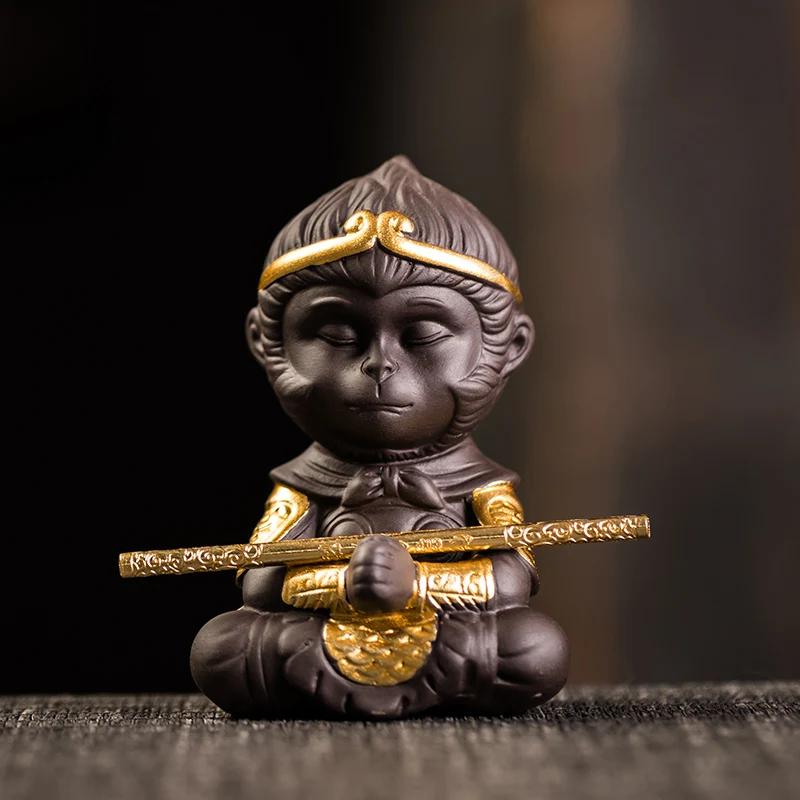 The Monkey King Quest for The Sutra Tea Pet Decoration Supportable Yixing Clay Tea Carve Tea Pet Monkey King Tea Accessories
The Monkey King Quest for The Sutra Tea Pet Decoration Supportable Yixing Clay Tea Carve Tea Pet Monkey King Tea Accessories