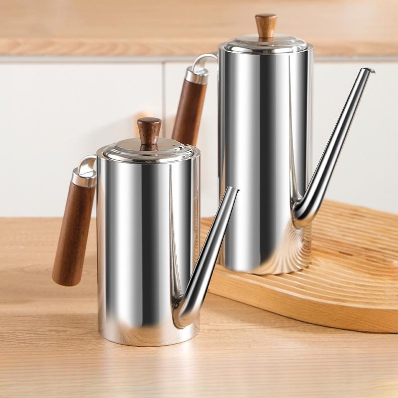 304 Stainless Steel Oil Pot for Kitchen Food Without Hanging Oil Filter Bottle Soy Sauce Vinegar Dispenser Tank Seasoning Bottle
304 Stainless Steel Oil Pot for Kitchen Food Without Hanging Oil Filter Bottle Soy Sauce Vinegar Dispenser Tank Seasoning Bottle