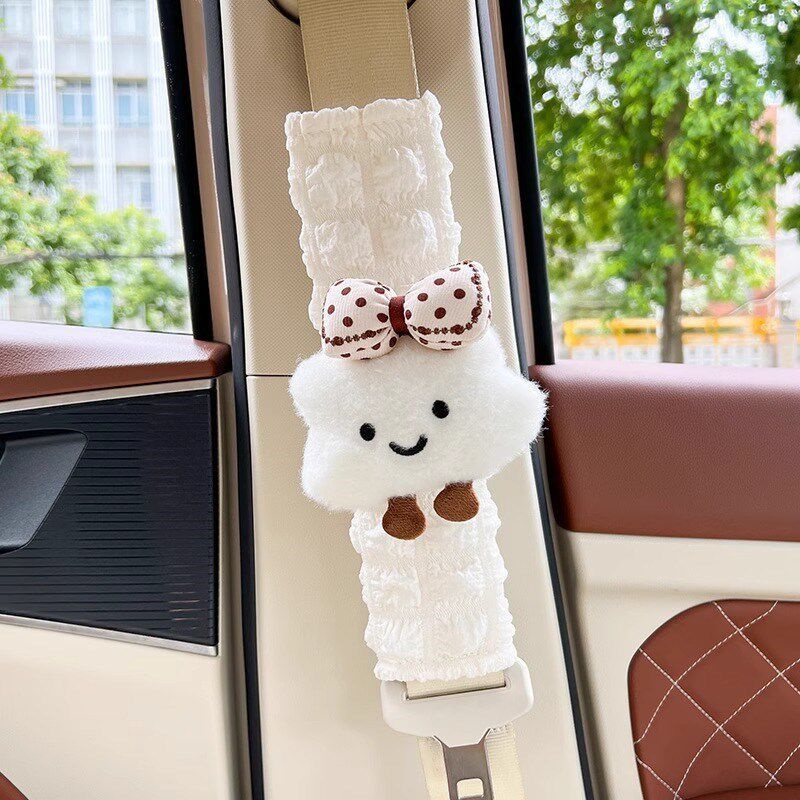 Car Seatbelt Shoulder Pad Decoration for Couples, Cute Cloud-Shaped Car Seatbelt Cover, High-End Feel for Women Bow Cloud - Puff Shoulder Pad (Single)
Car Seatbelt Shoulder Pad Decoration for Couples, Cute Cloud-Shaped Car Seatbelt Cover, High-End Feel for Women Bow Cloud - Puff Shoulder Pad (Single)