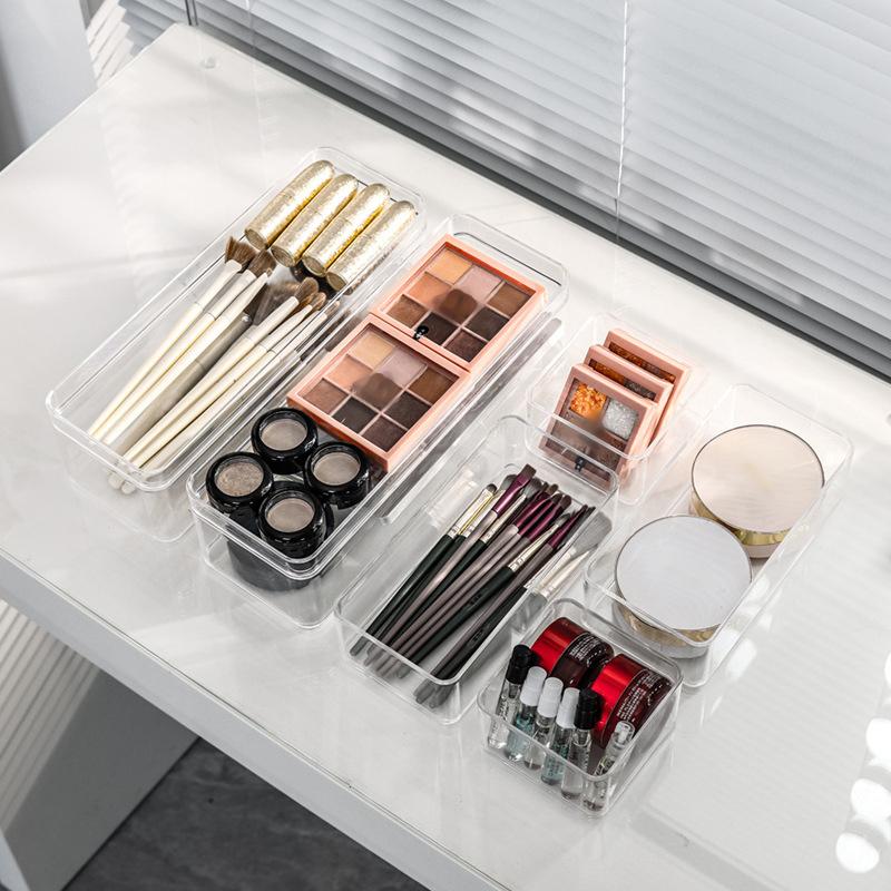 Clear Drawer Organizer Transparent Drawer Divider Storage Box Bins Case For Utensil Cosmetic Groceries Kitchen Tableware
Clear Drawer Organizer Transparent Drawer Divider Storage Box Bins Case For Utensil Cosmetic Groceries Kitchen Tableware