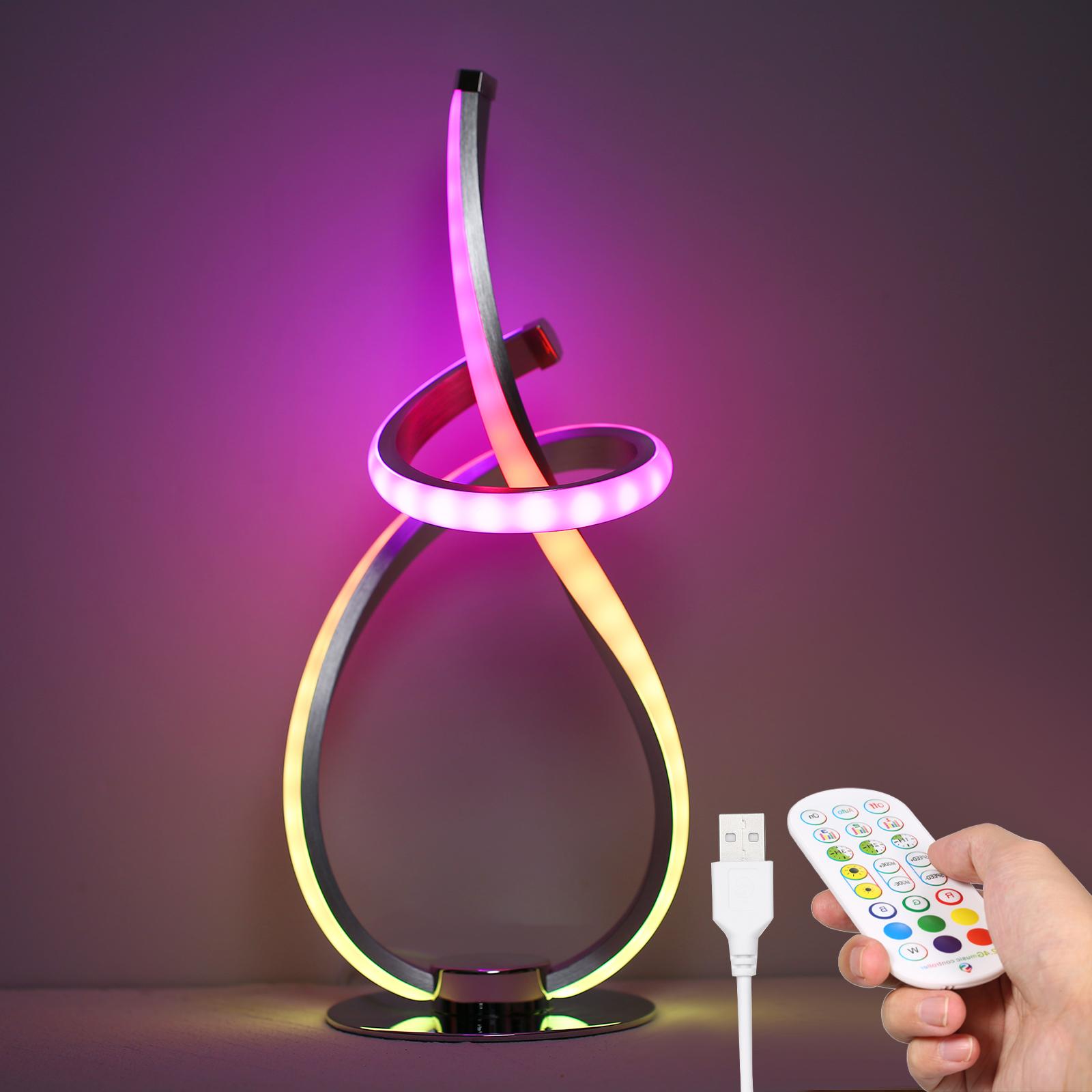 Modern Spiral RGB Desk Lamp for DuoCo Stripx APP Control 1H 2H 3H Timing 3 Music Sync Modes for Living Room Bedroom
Modern Spiral RGB Desk Lamp for DuoCo Stripx APP Control 1H 2H 3H Timing 3 Music Sync Modes for Living Room Bedroom