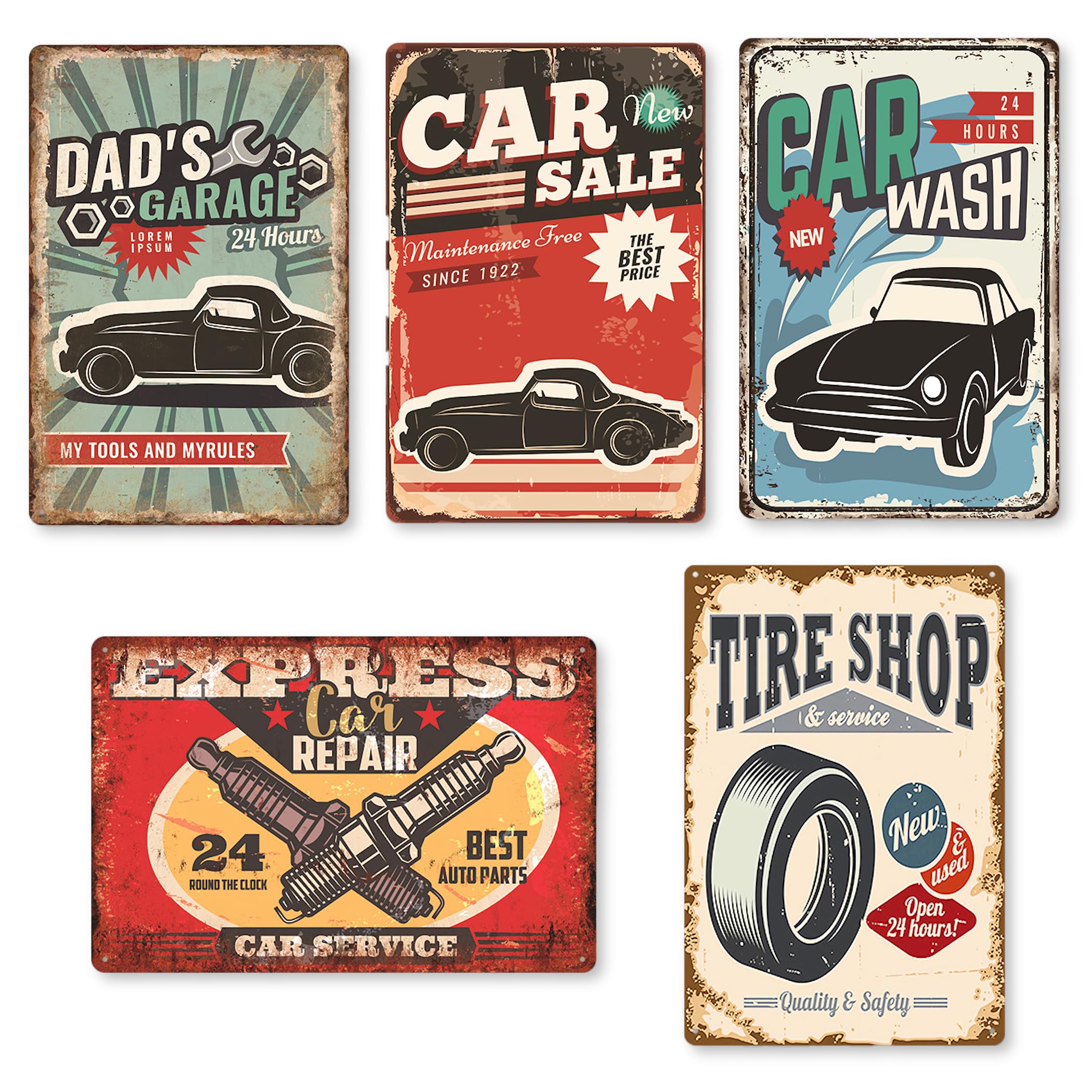 Garage Tin Wall Interior Vintage Goods Sign, Car, Bike, Plate, Decoration, Board, Retro, American, Style, (GarageCar-01)
Garage Tin Wall Interior Vintage Goods Sign, Car, Bike, Plate, Decoration, Board, Retro, American, Style, (GarageCar-01)