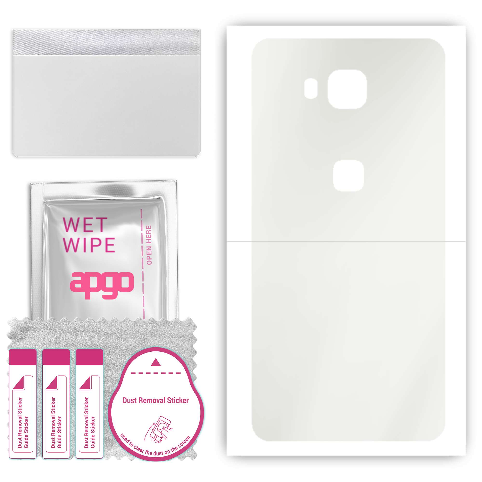 apgo MATTE Protective Skin Sticker for the back compatible with Honor X5, Wrap Film, Hydrogel Film, Flexible, Soft TPU with positioning layer easy ins
apgo MATTE Protective Skin Sticker for the back compatible with Honor X5, Wrap Film, Hydrogel Film, Flexible, Soft TPU with positioning layer easy ins