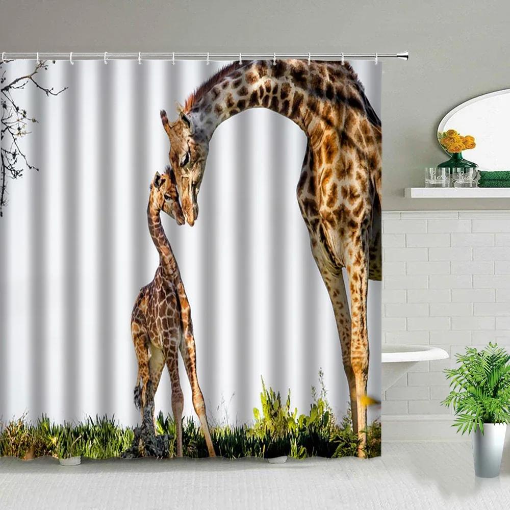 HBM34Africa Анималистичные Леопард Шторы для душа Лев Жираф Тигр Волк Декор для ванной Занавеска для ванны Водонепроницаемая ткань Tv8^ W90xH180cm
HBM34Africa Анималистичные Леопард Шторы для душа Лев Жираф Тигр Волк Декор для ванной Занавеска для ванны Водонепроницаемая ткань Tv8^ W90xH180cm