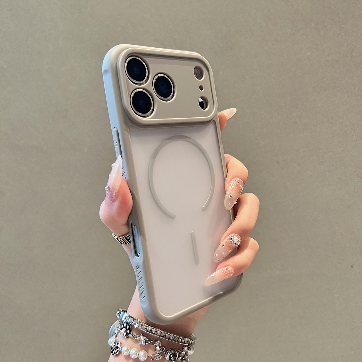 Роскошный матовый чехол для телефона Magsafe с теплоотводом для iPhone 17 Air 16 15 14 13 12 11 Pro Max Plus Магнитная зарядная крышка iPhone Air серый
Роскошный матовый чехол для телефона Magsafe с теплоотводом для iPhone 17 Air 16 15 14 13 12 11 Pro Max Plus Магнитная зарядная крышка iPhone Air серый