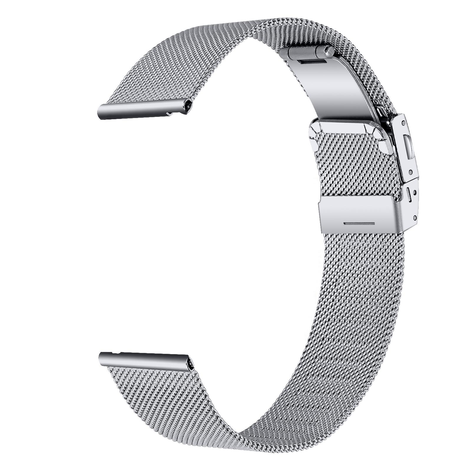 For Garmin Vivoactive 3/Vivoactive 3 Music 20mm Milanese Watch Band Stainless Steel Wrist Strap Silver
For Garmin Vivoactive 3/Vivoactive 3 Music 20mm Milanese Watch Band Stainless Steel Wrist Strap Silver