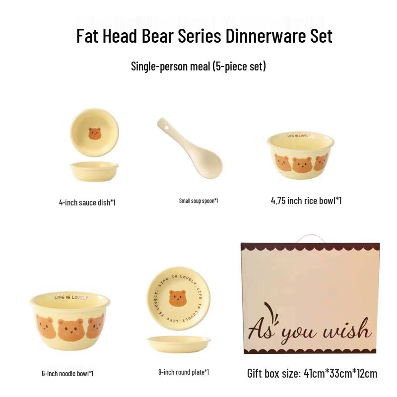 Набор керамической посуды из 5 предметов
Набор керамической посуды из 5 предметов