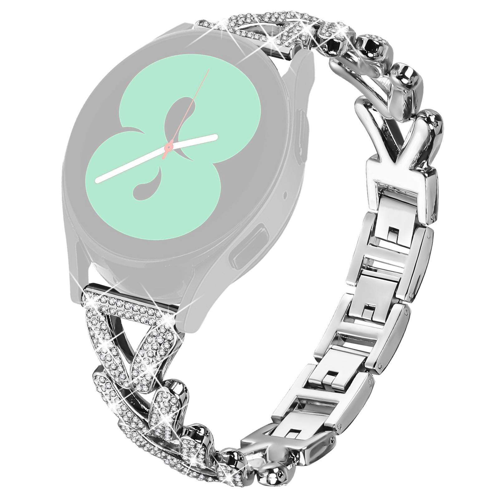 Плетеный ремешок для часов из цинкового сплава с украшением из стразов для TicWatch 2 Silver
Плетеный ремешок для часов из цинкового сплава с украшением из стразов для TicWatch 2 Silver