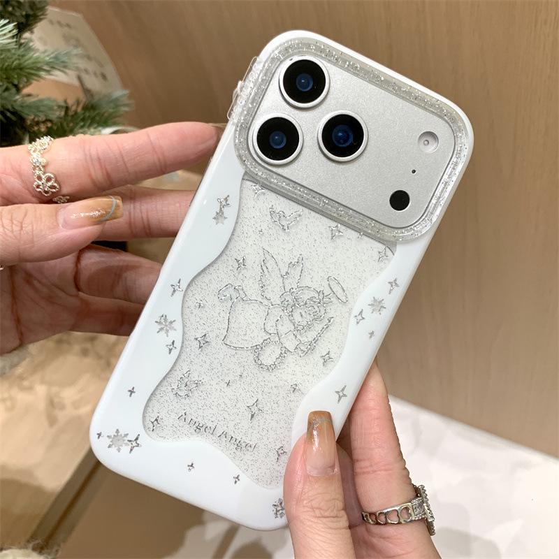 Gold-Plated Wavy Edge Angel Case for iPhone 17/16 Pro Max/15/14 iPhone 16
Gold-Plated Wavy Edge Angel Case for iPhone 17/16 Pro Max/15/14 iPhone 16