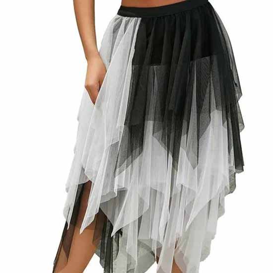 Женская весенне-летняя пышная юбка с высокой талией, короткая юбка с неровной сеткой и градиентным цветом, юбка для выступлений XXS
Женская весенне-летняя пышная юбка с высокой талией, короткая юбка с неровной сеткой и градиентным цветом, юбка для выступлений XXS