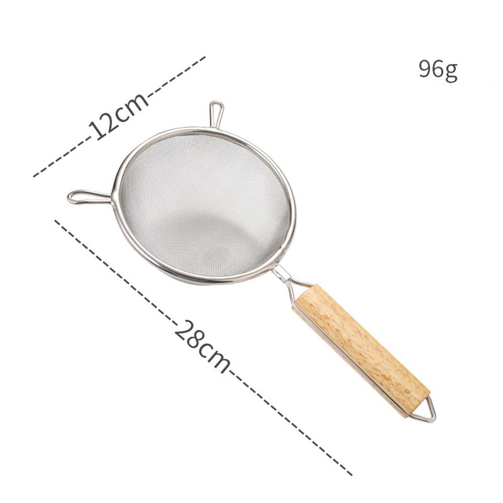 Stainless Steel Large Filter Screen with Wood Handle Deep Fried Scoop for Home Kitchen Cooking 12.5cm (304 mesh)#1
Stainless Steel Large Filter Screen with Wood Handle Deep Fried Scoop for Home Kitchen Cooking 12.5cm (304 mesh)#1