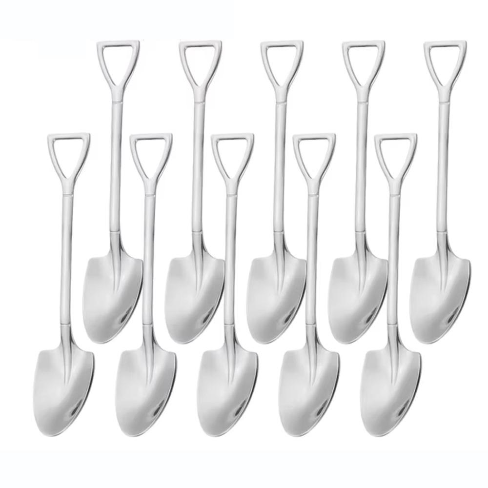 10Pcs Mini Dessert Spoon Square Head Coffee Scoops Shaped Spoon Tea Spoon Home Kitchen Point Tip
10Pcs Mini Dessert Spoon Square Head Coffee Scoops Shaped Spoon Tea Spoon Home Kitchen Point Tip