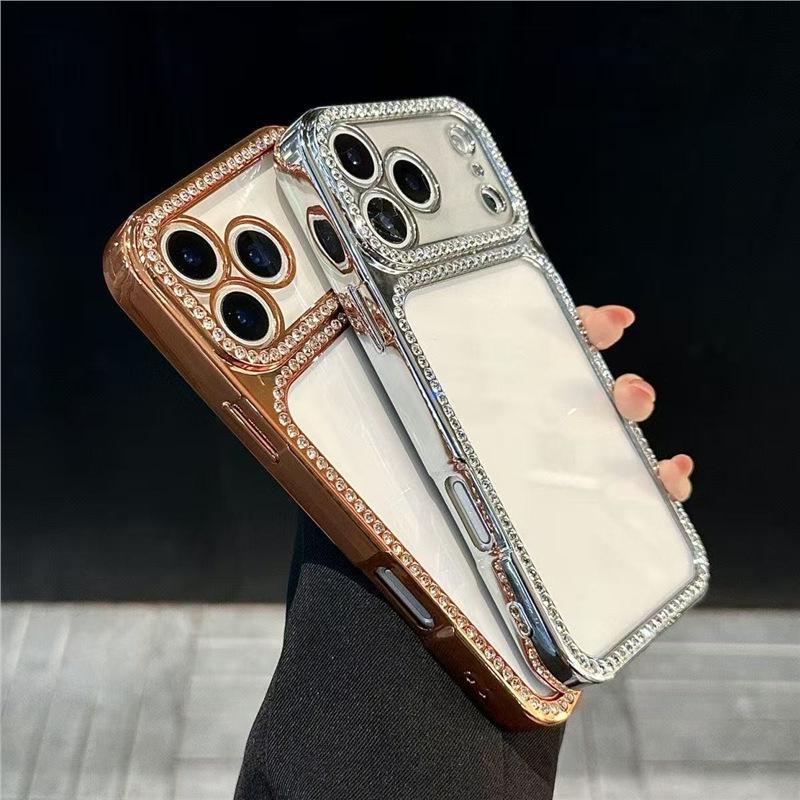 Rhinestone Plating Drop-Proof Soft TPU Protective Case for iPhone 13, 15, 16 Pro Max, Apple 17. iPhone 15 Pro помаранчевий
Rhinestone Plating Drop-Proof Soft TPU Protective Case for iPhone 13, 15, 16 Pro Max, Apple 17. iPhone 15 Pro помаранчевий