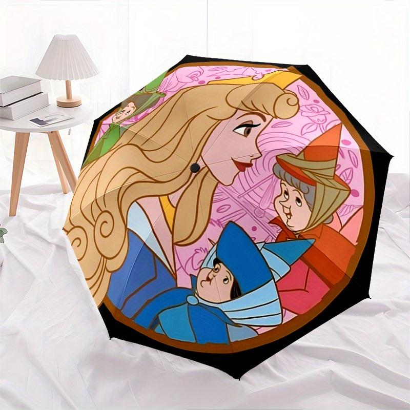 1pc Aurora s Enchanted Garden Automatic 3-Fold Umbrella Design, Cute Cartoon Pattern, Portable Outdoor Umbrella, Perfect, Holiday Gift for f
1pc Aurora s Enchanted Garden Automatic 3-Fold Umbrella Design, Cute Cartoon Pattern, Portable Outdoor Umbrella, Perfect, Holiday Gift for f