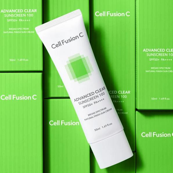 CELL FUSION C Advanced Clear Sunscreen 100 50ml SPF50 PA++++, Moisturizing, Korean Cosmetics, Kbeauty
CELL FUSION C Advanced Clear Sunscreen 100 50ml SPF50 PA++++, Moisturizing, Korean Cosmetics, Kbeauty