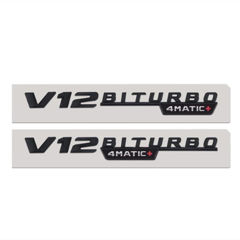 Car Chrome 3D Letters Label V12 BITURBO 4MATIC+ For Mercedes Benz AMG C43 C63 C63S E43 E53 E63S S65L Front Fender Side Stickers
Car Chrome 3D Letters Label V12 BITURBO 4MATIC+ For Mercedes Benz AMG C43 C63 C63S E43 E53 E63S S65L Front Fender Side Stickers