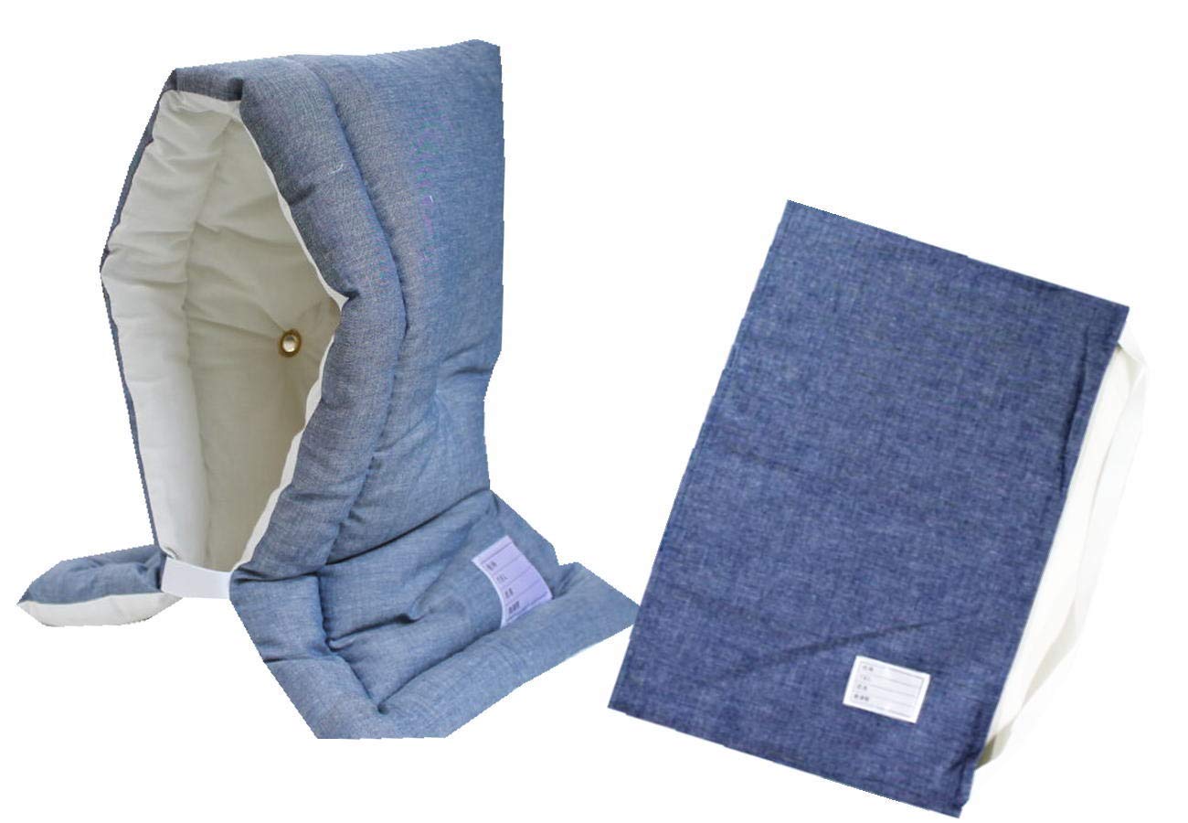 Капюшон для защиты от бедствий со специальным размером от учеников начальной школы до L, подушка для защиты от бедствий 30 x 46, чехол, (для взрослых), джинсовый
Капюшон для защиты от бедствий со специальным размером от учеников начальной школы до L, подушка для защиты от бедствий 30 x 46, чехол, (для взрослых), джинсовый