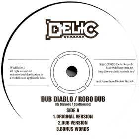 12inch Record DUB DIABLO - Robo Dub DLP008 Delic Records 2003 Japan Rap & Hip-Hop/R&B Used
12inch Record DUB DIABLO - Robo Dub DLP008 Delic Records 2003 Japan Rap & Hip-Hop/R&B Used