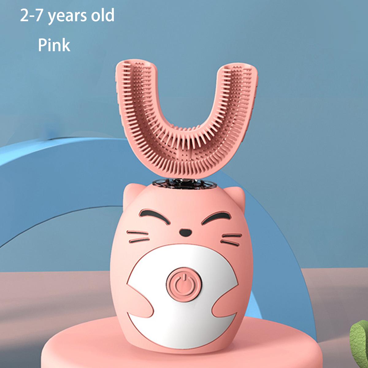 U-образная электрическая зубная щетка для детей 2-7 лет, умная зубная щетка на 360 градусов, ультразвуковая щетка для отбеливания зубов, чистая, IPX7, водонепроницаемая
U-образная электрическая зубная щетка для детей 2-7 лет, умная зубная щетка на 360 градусов, ультразвуковая щетка для отбеливания зубов, чистая, IPX7, водонепроницаемая