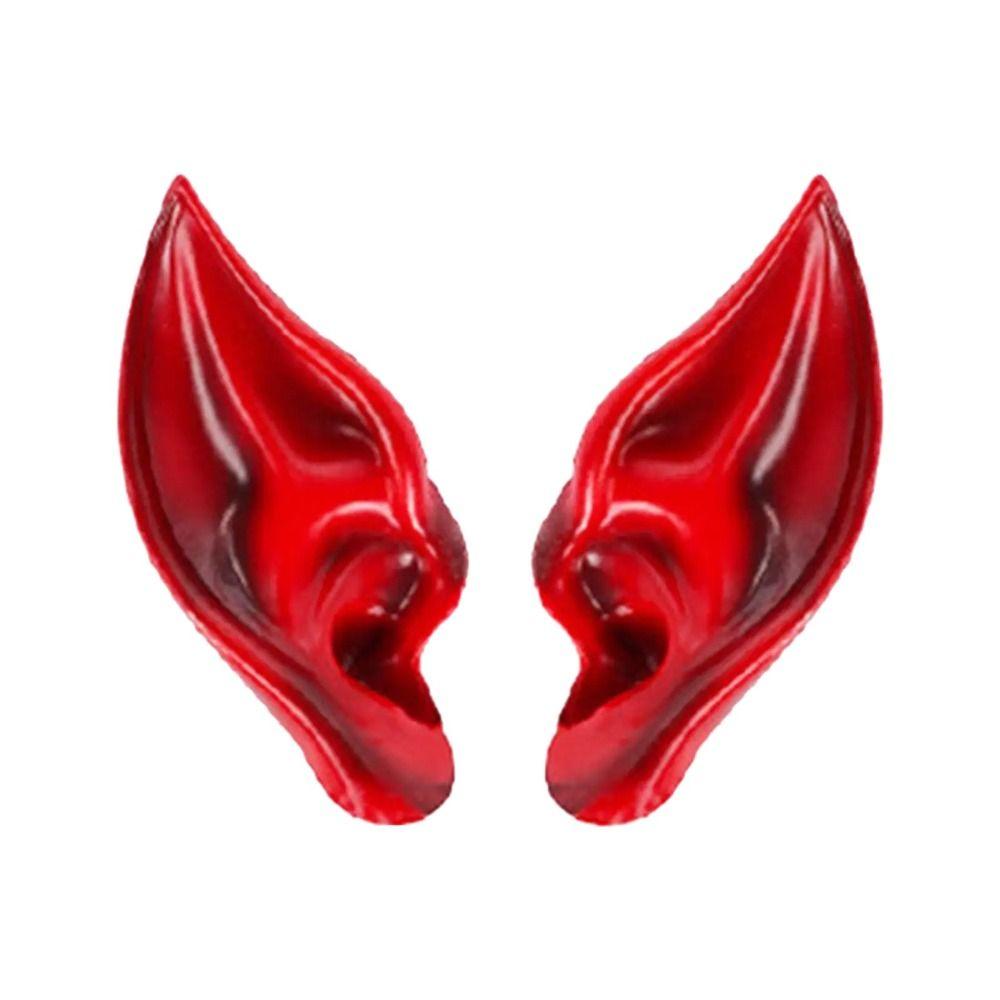 Carnival Dress up False Ears Elven Ears Elf Ears Reusable Unisex червоний
Carnival Dress up False Ears Elven Ears Elf Ears Reusable Unisex червоний