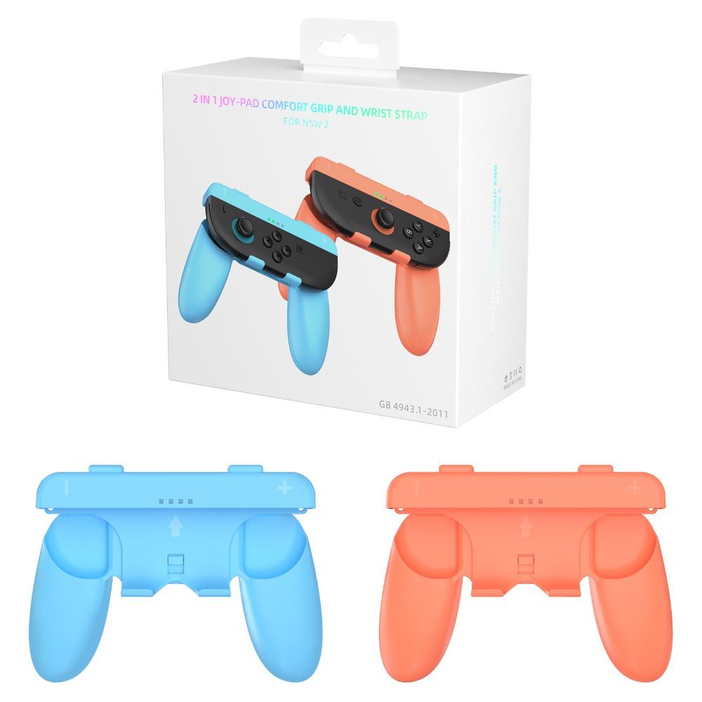2pcs Ergonomic Controller Grip Detachable Joycon Grips for Nintendo Switch2 Game Accessories 2
2pcs Ergonomic Controller Grip Detachable Joycon Grips for Nintendo Switch2 Game Accessories 2