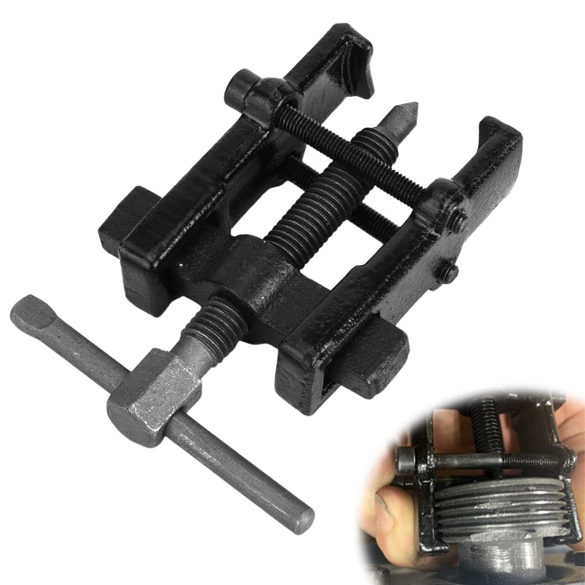 UrbanPulse Bearing Adjustable Bearing Gear Puller Removal Tool for and Automotive Repairs Puller, Easy, Labor-Saving, Two-Jaw Car, Motorcycle, (Black,
UrbanPulse Bearing Adjustable Bearing Gear Puller Removal Tool for and Automotive Repairs Puller, Easy, Labor-Saving, Two-Jaw Car, Motorcycle, (Black,
