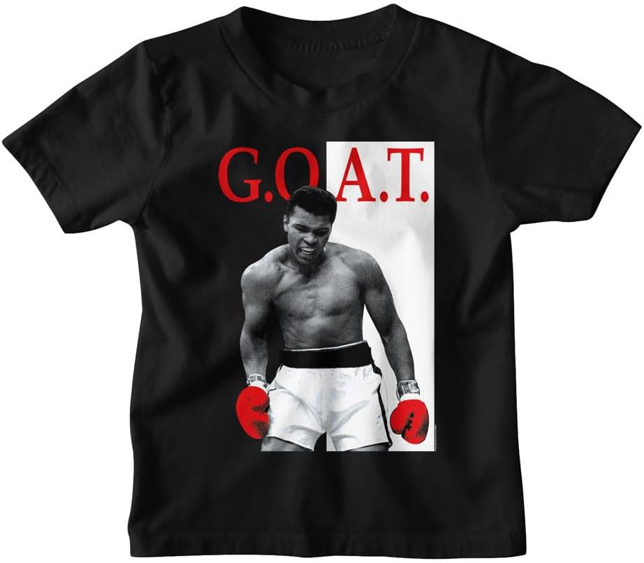 Muhammad Ali Goat Toddler Black T Shirt Vintage Style Boxing Icon Graphic Tees 5XL різнокольоровий
Muhammad Ali Goat Toddler Black T Shirt Vintage Style Boxing Icon Graphic Tees 5XL різнокольоровий