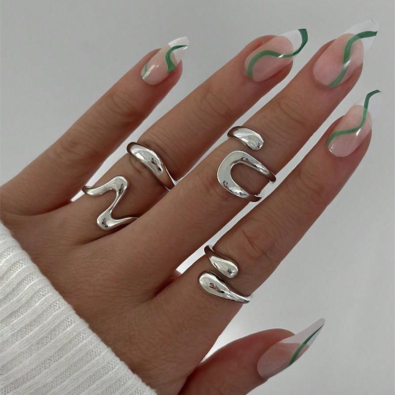 4Pcs/Set Vintage Geometric Smooth Opening Adjustable Ring for Women Hip Hop Irregular Joint Ring Set Fashion Party Date Zircon медный
4Pcs/Set Vintage Geometric Smooth Opening Adjustable Ring for Women Hip Hop Irregular Joint Ring Set Fashion Party Date Zircon медный