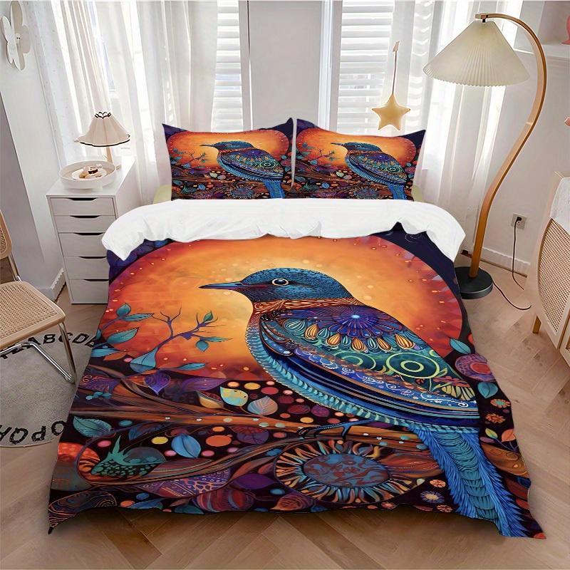 3pcs Animal-themed Fantasy Bird Soft and Comfortable Breathability, Bedding Set, Machine Washable, Suitable for All Seasons159 135x200cm
3pcs Animal-themed Fantasy Bird Soft and Comfortable Breathability, Bedding Set, Machine Washable, Suitable for All Seasons159 135x200cm