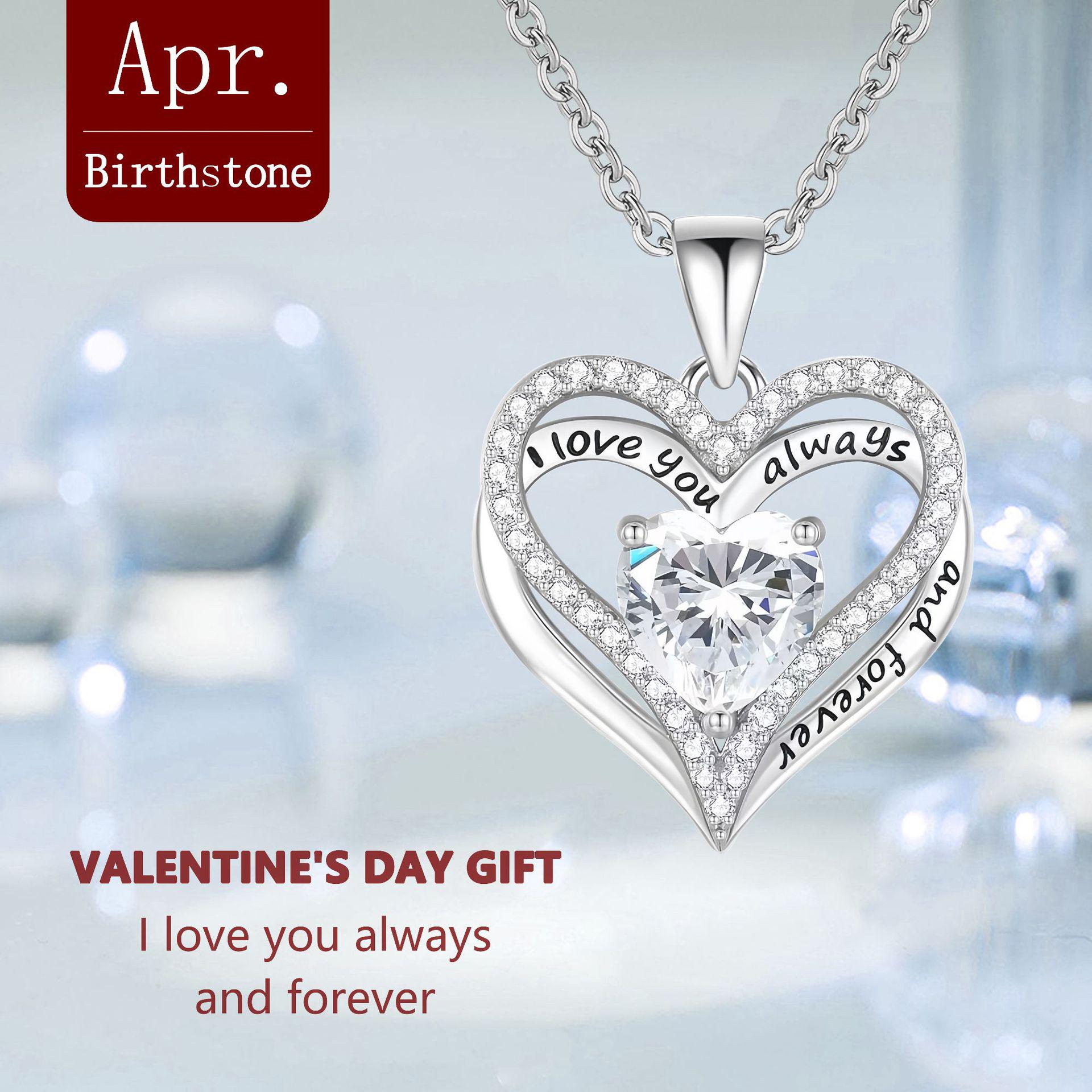 Double Heart Zodiac Necklace: Fashionable Zircon Pendant for Women, Valentine s Day Gift
Double Heart Zodiac Necklace: Fashionable Zircon Pendant for Women, Valentine s Day Gift