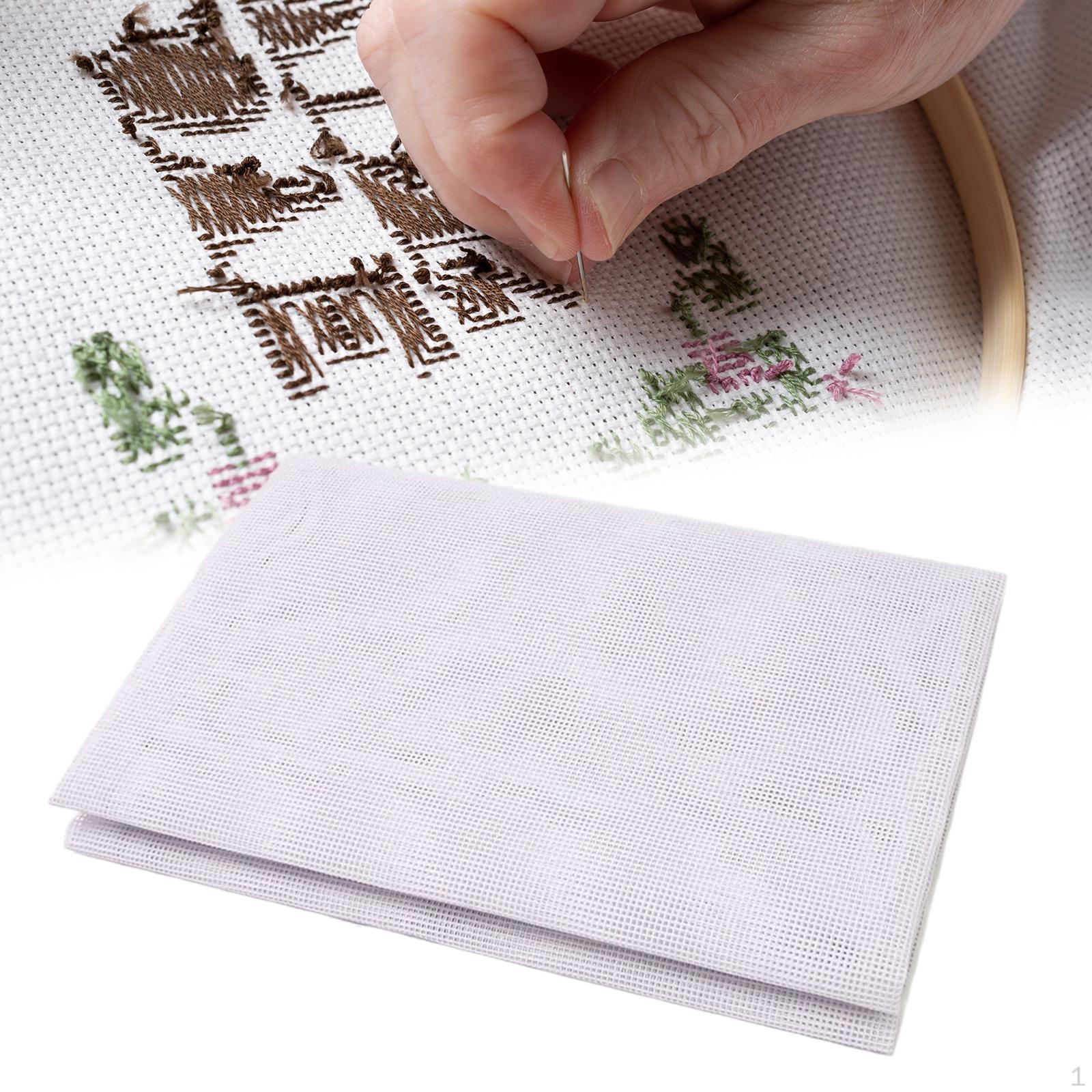 Тканина Aida Вишивка хрестиком Рукоділля 14 карат для гобеленів Наволочка однотонний білий декор вишивка 53x50cm
Тканина Aida Вишивка хрестиком Рукоділля 14 карат для гобеленів Наволочка однотонний білий декор вишивка 53x50cm