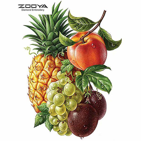 ZOOYA DIY 5D Полный круглый алмаз картина фрукты ананас вышивка крестиком домашний декор
ZOOYA DIY 5D Полный круглый алмаз картина фрукты ананас вышивка крестиком домашний декор