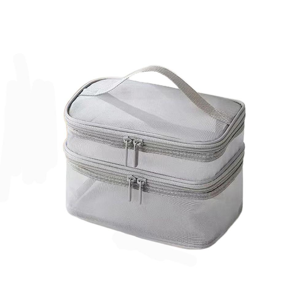 Transparent Mesh Travel Cosmetic Bag Large Capacity 2/3 layer Makeup Organizer Bag Storage Toiletry Bag Cosmetic Storage
Transparent Mesh Travel Cosmetic Bag Large Capacity 2/3 layer Makeup Organizer Bag Storage Toiletry Bag Cosmetic Storage