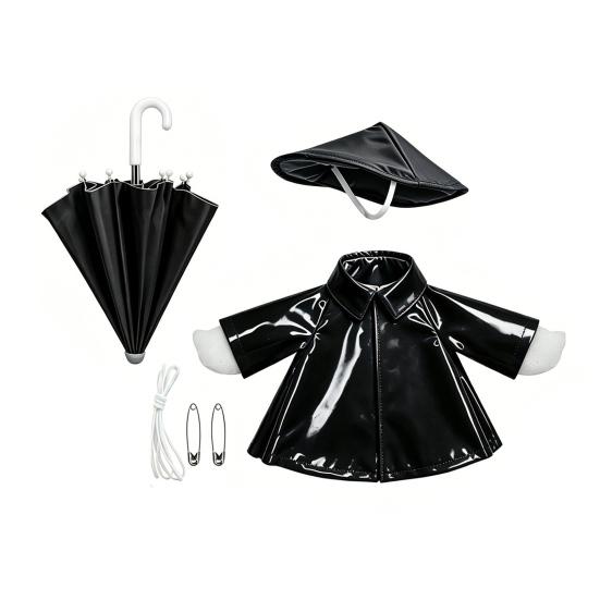 1 Set Porch Goose Outfit Lawn Goose Raincoat Hat And Umbrella Waterproof Goose Costume Rain Jacket for 23 Inch Goose Statue чёрный
1 Set Porch Goose Outfit Lawn Goose Raincoat Hat And Umbrella Waterproof Goose Costume Rain Jacket for 23 Inch Goose Statue чёрный