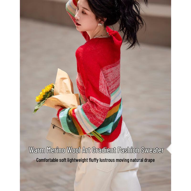 Женский трикотажный свитер Demana Tyndall с градиентом L
Женский трикотажный свитер Demana Tyndall с градиентом L